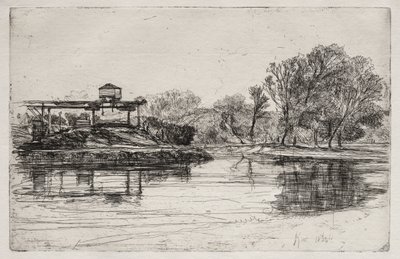 Železniční průnik, 1864. od Francis Seymour Haden