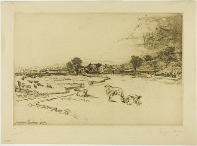 Sawley Abbey od Francis Seymour Haden