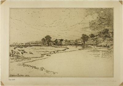 Sawley Abbey od Francis Seymour Haden
