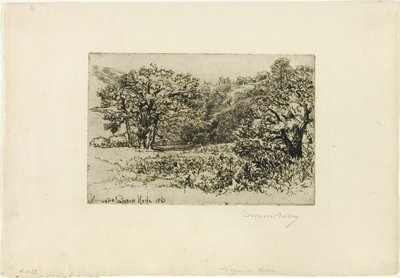 Stádo od Francis Seymour Haden