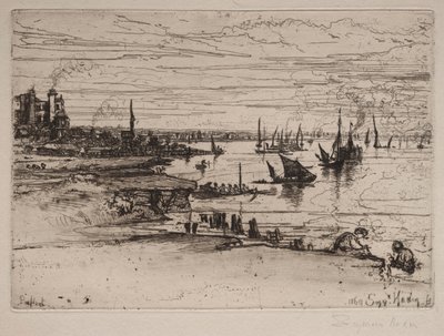 The Inn, Purfleet od Francis Seymour Haden