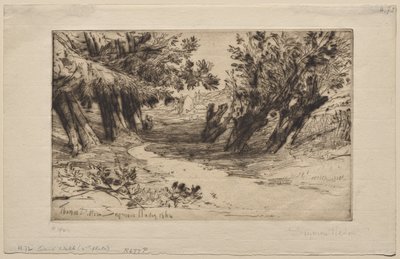 Procházka milenců (Druhá deska) od Francis Seymour Haden