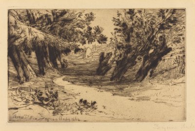 Procházka milenců, č.2 od Francis Seymour Haden