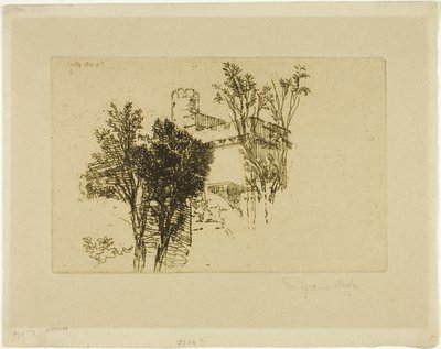 Věžička od Francis Seymour Haden