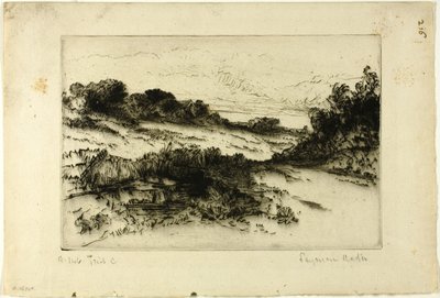 Windmill Hill, č. I od Francis Seymour Haden