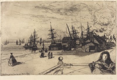 Yacht Tavern, Erith od Francis Seymour Haden