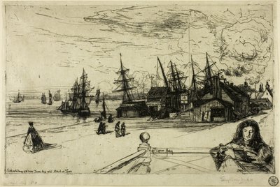 Yacht Tavern, Erith od Francis Seymour Haden