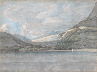 Pohled na jezero Como, 27. srpna 1781. od Francis Towne