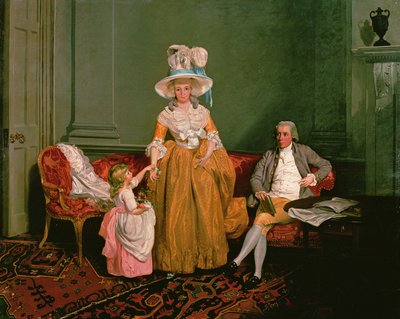 Rodinná skupina od Francis Wheatley