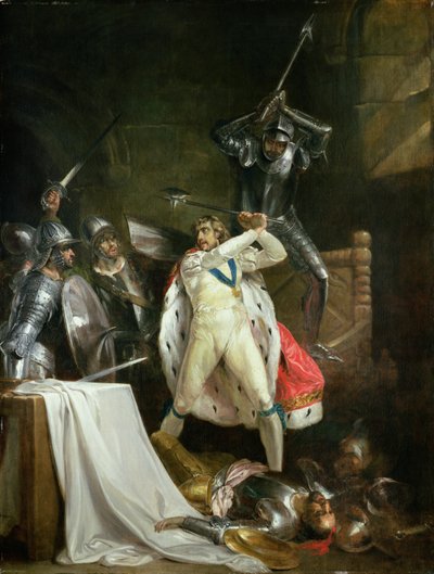Smrt krále Richarda II., kolem 1792-93) od Francis Wheatley