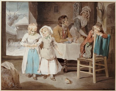 Zvíře Robin, 1794 od Francis Wheatley