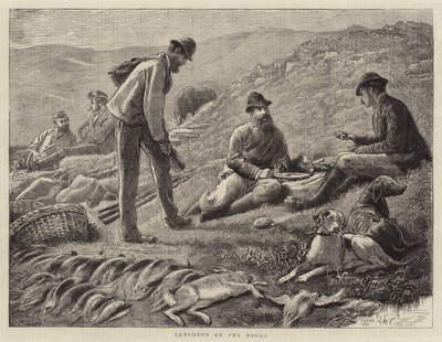 Oběd na Maurech od Francis Wilfred Lawson