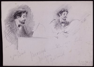 Portrét Arnolda Dolmetsche od Francis Wilfred Lawson