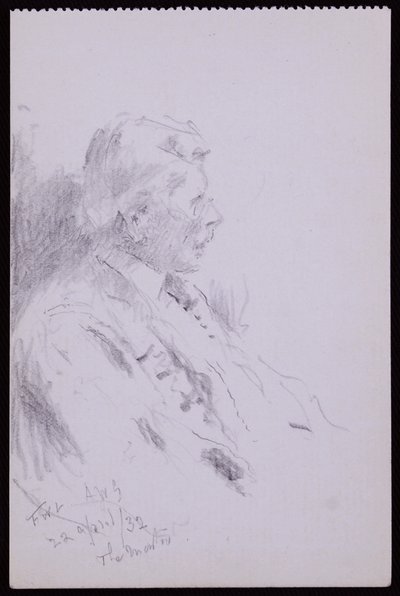 Portrét Basila Olivera od Francis Wilfred Lawson