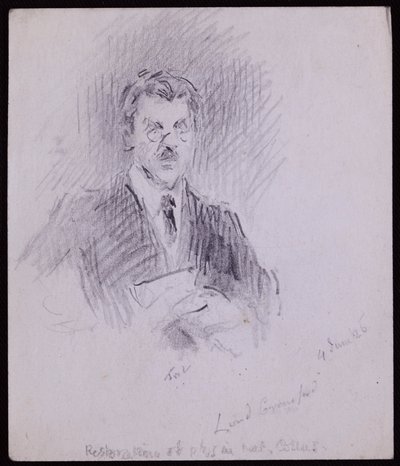 Portrét hraběte z Crawford a Balcarres od Francis Wilfred Lawson