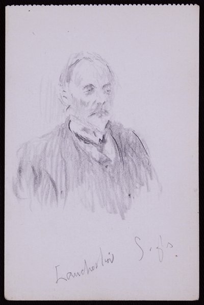 Portrét HV Lanchester od Francis Wilfred Lawson