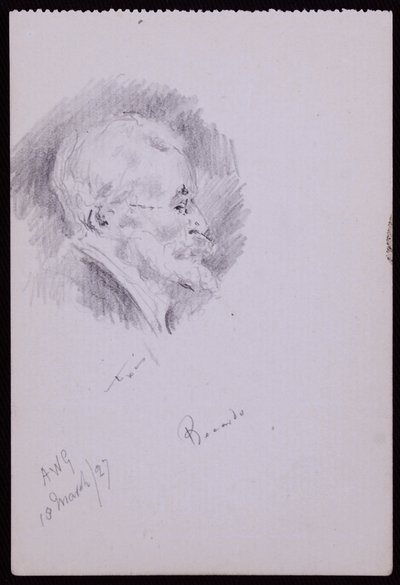 Portrét Halsey Ricardo od Francis Wilfred Lawson