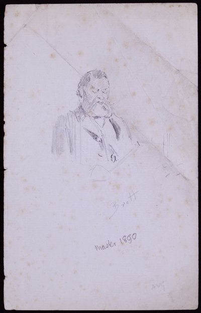 Portrét Johna Bretta od Francis Wilfred Lawson