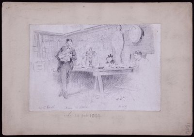 Portrét Karla Kralla od Francis Wilfred Lawson