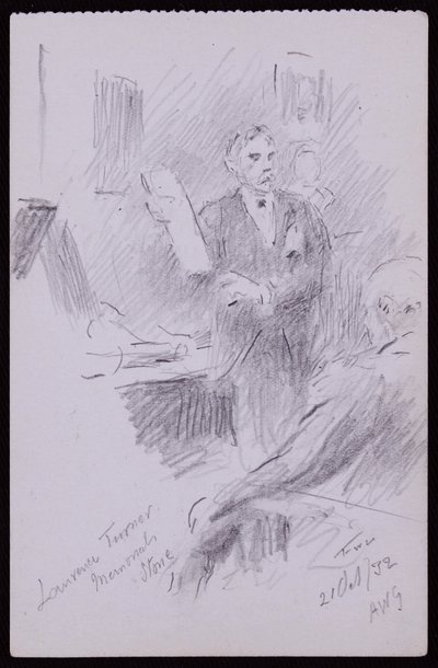 Portrét Laurence Turnera od Francis Wilfred Lawson