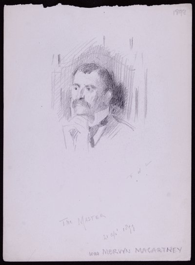 Portrét Mervyna Macartneyho od Francis Wilfred Lawson