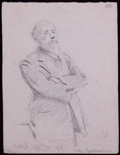 Portrét Filipa (?) Webba od Francis Wilfred Lawson