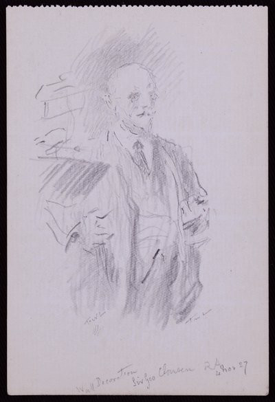 Portrét sira George Clausena od Francis Wilfred Lawson