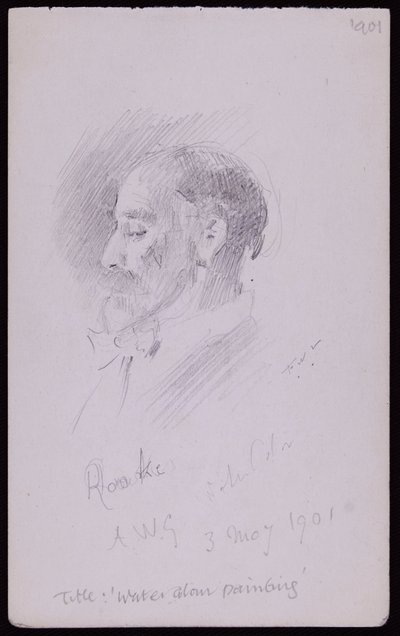Portrét TM Rooke od Francis Wilfred Lawson