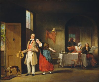 Stydlivý bratranec, c. 1841-1842. od Francis William Edmonds