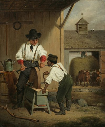 Bruska na kosu, 1856 od Francis William Edmonds