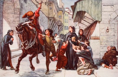 Úleva ve Florencii po útoku Ligy od Francis William Topham
