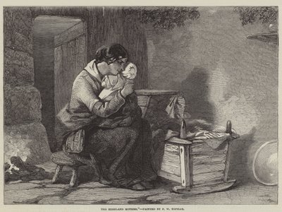 Matka z Vysočiny od Francis William Topham