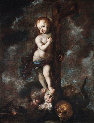Francisco Camilo - Ježíšek jako vítěz nad hříchem a smrtí - cca 1640-60 od Francisco Camilo