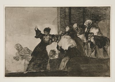 Nesourodé pobre (Ubohá hloupost), pl. 11 ze série Los proverbios od Francisco de Goya
