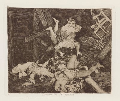 Válečné katastrofy od Francisco de Goya
