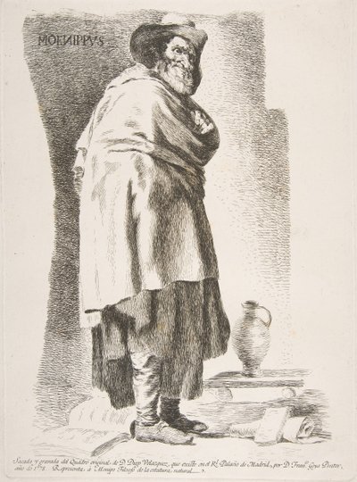 Filozof Moenippus Menipo, 1778. od Francisco de Goya
