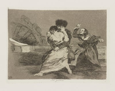 Nechtějí. (Oni Don od Francisco de Goya