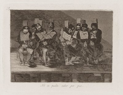 Nemůžu vědět proč [sic] (One Can od Francisco de Goya