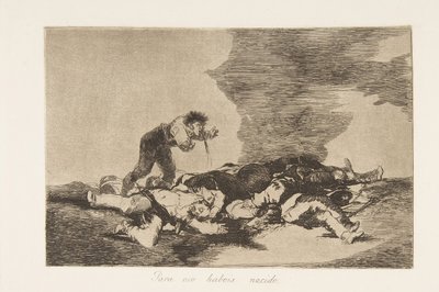 Deska 12 z The Disasters of War Los Desastres de la Guerra: This ..., 1810 publikovaná v roce 1863. od Francisco de Goya