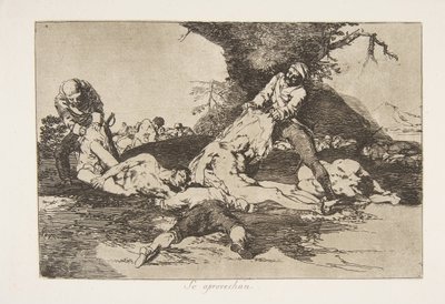 Deska 16 z The Disasters of War Los Desastres de la Guerra: T..., 1810 publikovaná v roce 1863. od Francisco de Goya