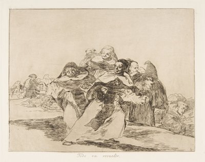 Deska 42 z The Disasters of War Los Desastres de la Guerra: Every..., 1810 publikovaná v roce 1863. od Francisco de Goya