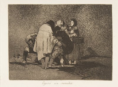 Deska 53 z The Disasters of War Los Desastres de la Guerra: Th..., 1811-12 publikovaná v roce 1863. od Francisco de Goya