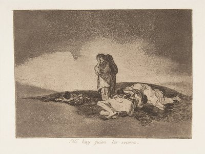 Deska 60 z The Disasters of War Los Desastres de la Guerra: Th..., 1811-12 publikovaná v roce 1863. od Francisco de Goya