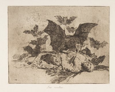 Deska 72 z The Disasters of War Los Desastres de la Guerra..., po letech 1814-15 vydaná v roce 1863. od Francisco de Goya