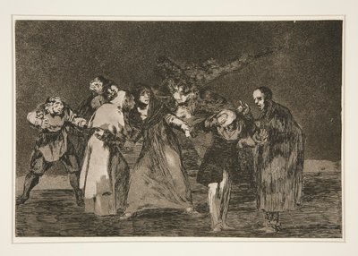 Léčí bodné rány, ale ne zlá slova (Rány se hojí rychleji než uspěchaná slova), pl. 16 ze série Přísloví od Francisco de Goya