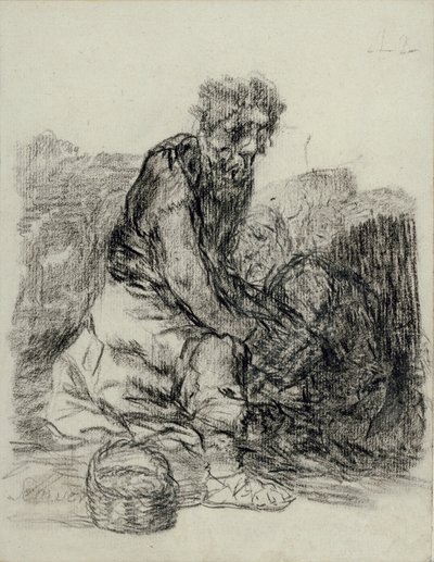 Umírají od Francisco de Goya