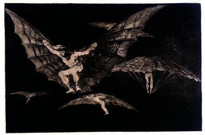 Kde je vůle, tam je cesta (způsob létání) od Francisco de Goya