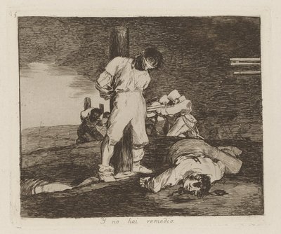 Y no hai remedio (A tam od Francisco de Goya