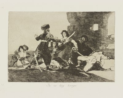 Není čas. (Není od Francisco de Goya