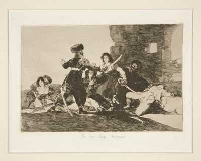 Není čas (Není od Francisco de Goya